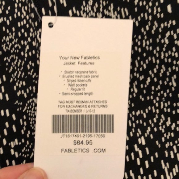 Fabletics Cropped Sports Jacket - Picture 7 of 9